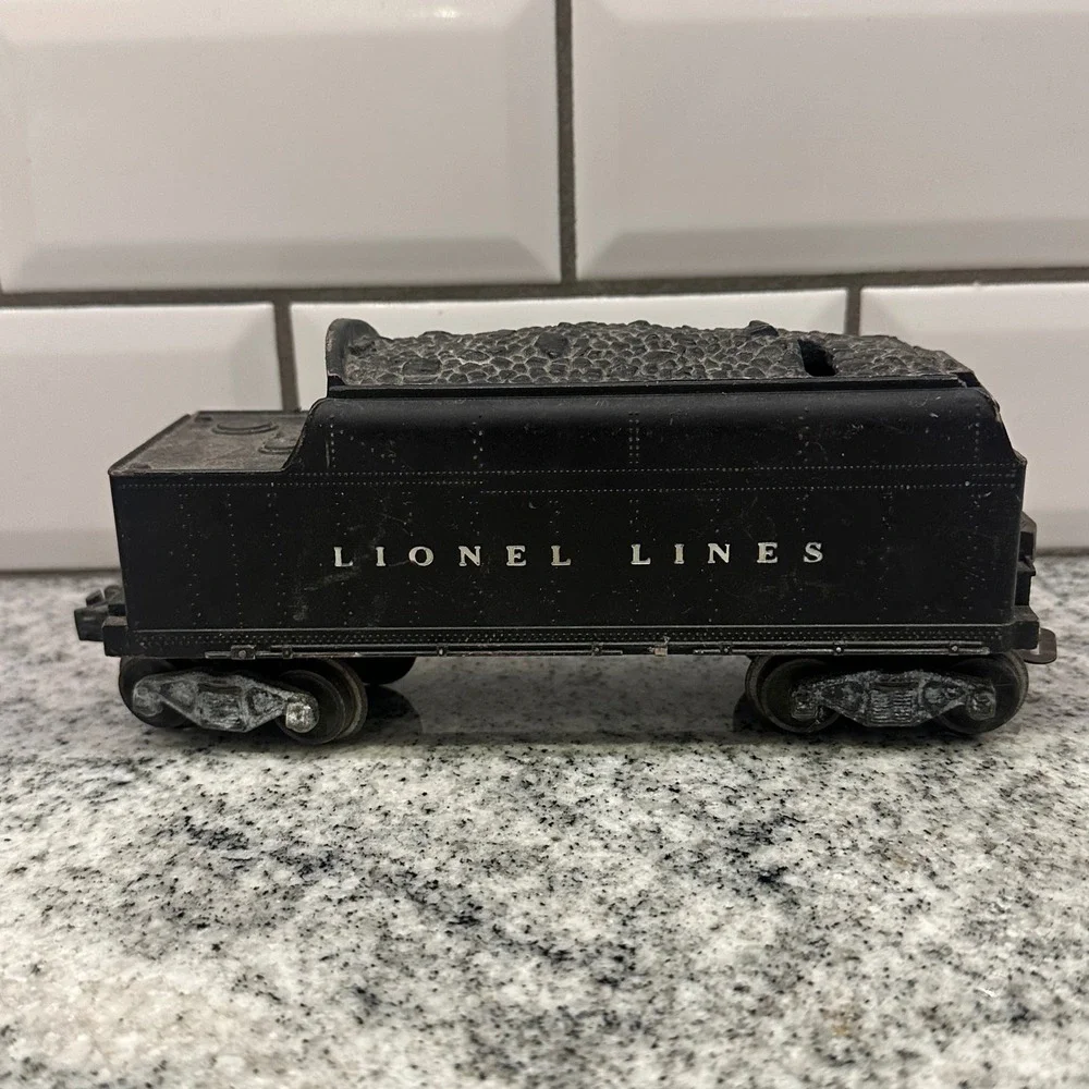 Lionel O Gauge Coal‎ Tender Black Lionel Lines Vintage Diecast Train Restoration